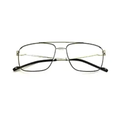 Black-Silver Turban Fit Eyeglasses