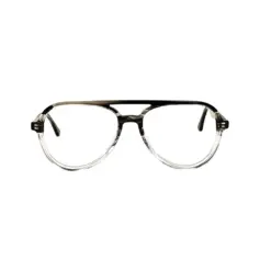 Buy Black Dual Tone Aviator Eyeglasses Online
