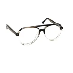 Buy Black Dual Tone Aviator Eyeglasses Online