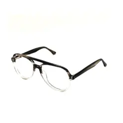 Buy Black Dual Tone Aviator Eyeglasses Online