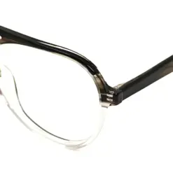 Buy Black Dual Tone Aviator Eyeglasses Online