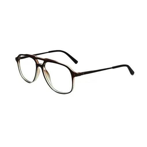 Buy Matte Black Aviator Eyeglasses Online