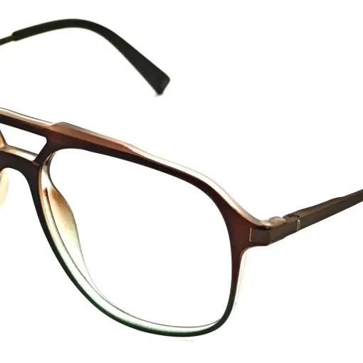 Buy Matte Black Aviator Eyeglasses Online