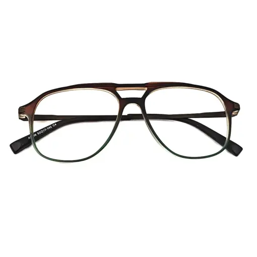 Buy Matte Black Aviator Eyeglasses Online