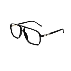 Buy Modern Black Aviator Eyeglasses Online 5971 4