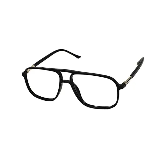 Buy Modern Black Aviator Eyeglasses Online