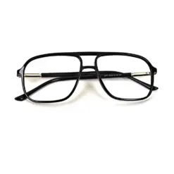 Buy Modern Black Aviator Eyeglasses Online