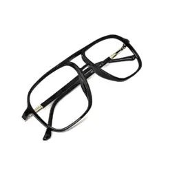 Buy Modern Black Aviator Eyeglasses Online
