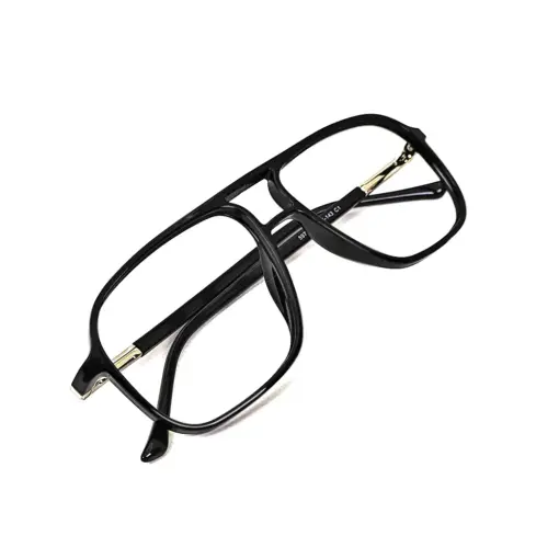 Buy Modern Black Aviator Eyeglasses Online