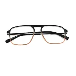 Buy Modern Matte Black Eyeglasses Online