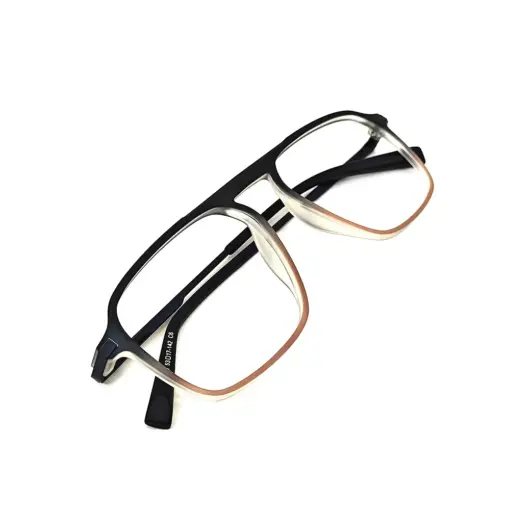 Buy Modern Matte Black Eyeglasses Online