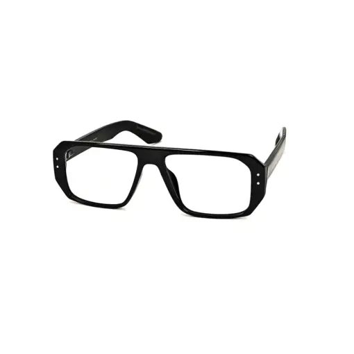 Black Bold Eyeglasses at chashmah.com