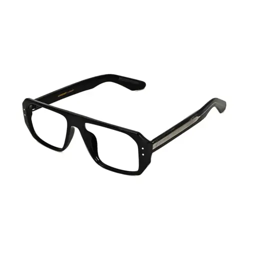 Black Bold Eyeglasses at chashmah.com