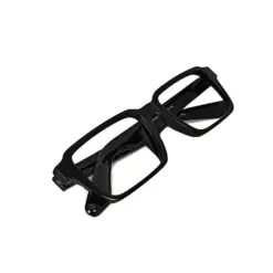 Black Compact Eyeglasses at chashmah
