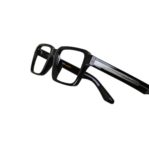 Black Compact Eyeglasses at chashmah