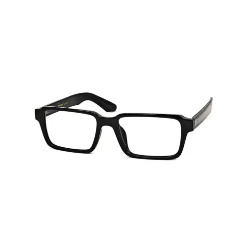 Black Compact Eyeglasses at chashmah