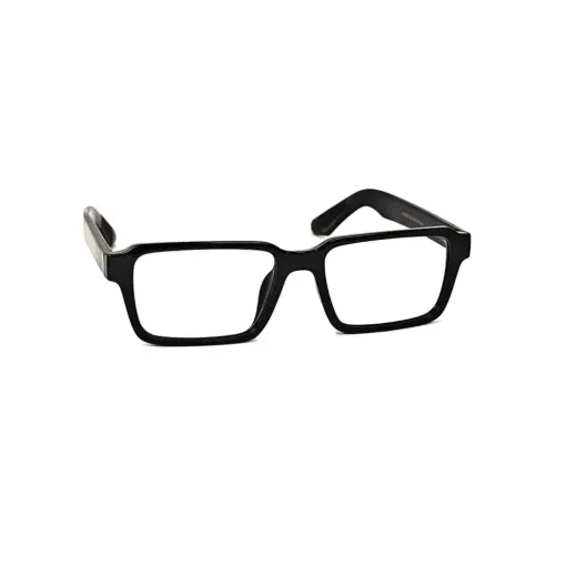 Black Compact Eyeglasses at chashmah
