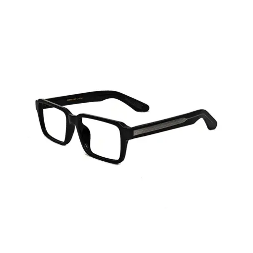 Black Compact Eyeglasses at chashmah