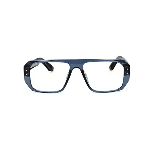 Blue Bold Eyeglasses at chashmah.com