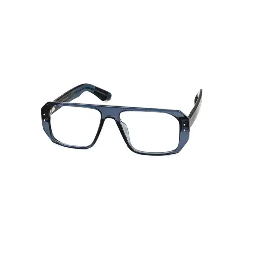 Blue Bold Eyeglasses at chashmah.com