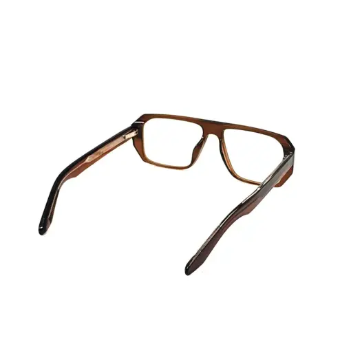 Brown Bold Eyeglasses at chashmah.com