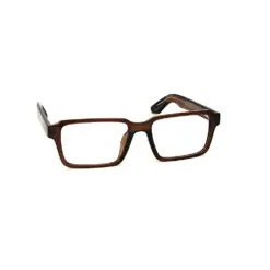 Compact Brown Eyeglasses at chashma