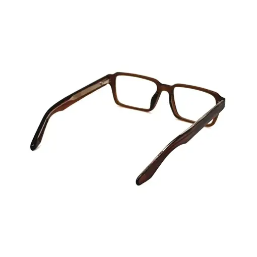 Compact Brown Eyeglasses at chashma