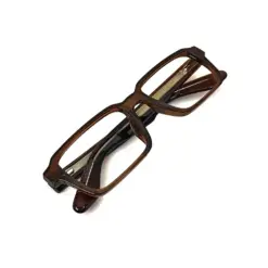 Compact Brown Eyeglasses at chashma