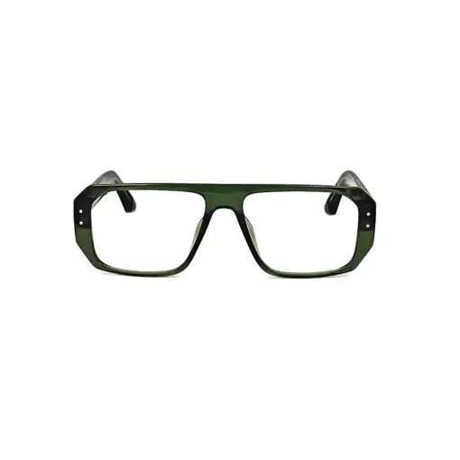 Green Bold Eyeglasses at chashmah