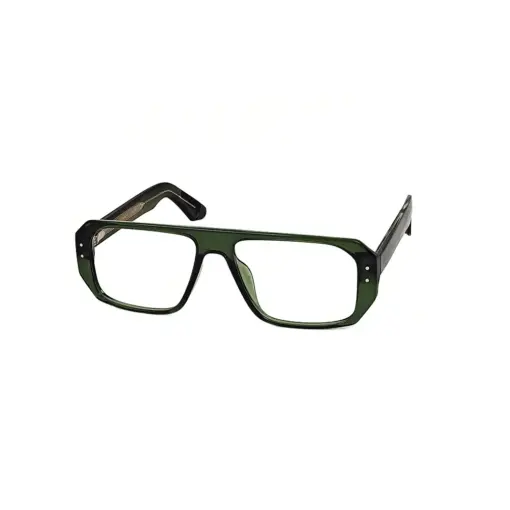 Green Bold Eyeglasses at chashmah