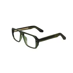 Green Bold Eyeglasses at chashmah