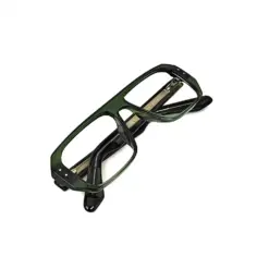 Green Bold Eyeglasses at chashmah