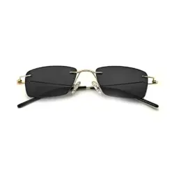 buy golden rimless turban fit sunglasses online at chashmah