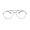 Silver Fix-pad Turban Fit Eyeglasses
