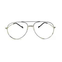 Silver Fix-pad Turban Fit Eyeglasses