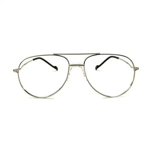Silver Fix-pad Turban Fit Eyeglasses