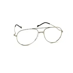 Silver Fix-pad Turban Fit Eyeglasses