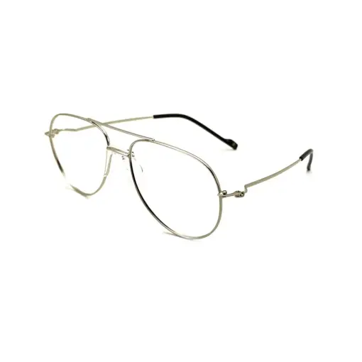 Silver Fix-pad Turban Fit Eyeglasses