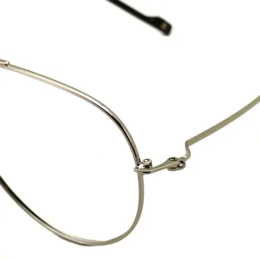 Silver Fix-pad Turban Fit Eyeglasses