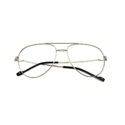 Silver Fix-pad Turban Fit Eyeglasses