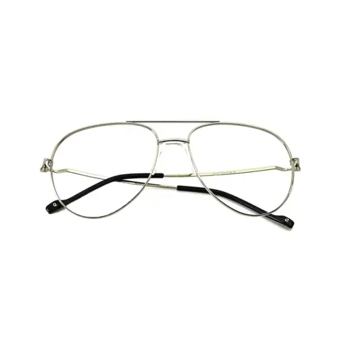 Silver Fix-pad Turban Fit Eyeglasses