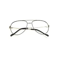 Silver-Black Fix-pad Turban Fit Eyeglasses