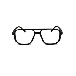Black Compact Clip-on Eyeglasses