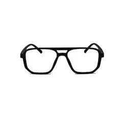 Black Compact Clip-on Eyeglasses