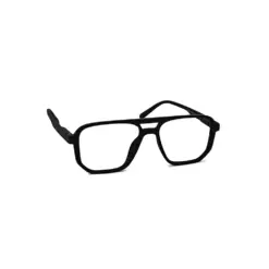 Black Compact Clip-on Eyeglasses