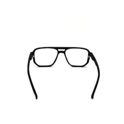 Black Compact Clip-on Eyeglasses
