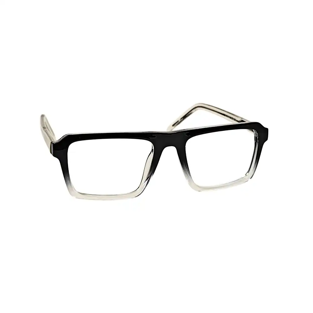 Black Bold Fashion Eyeglasses - 252801 3 Black Bold Fashion Eyeglasses at chashmah