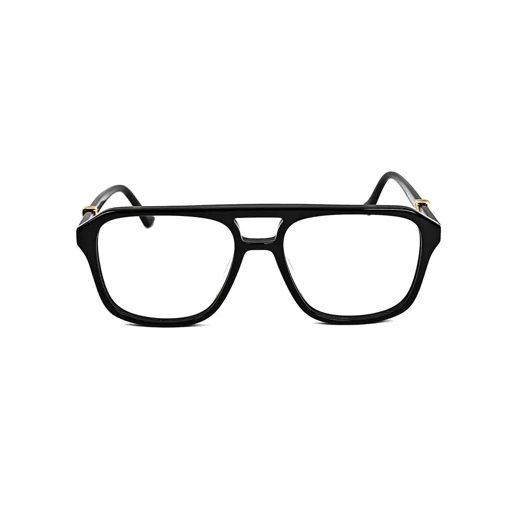 Black Modern Pilot Eyeglasses - 1494S 1 Buy Black Modern Pilot Eyeglasses Online