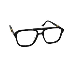 Black Modern Pilot Eyeglasses - 1494S 10 Buy Black Modern Pilot Eyeglasses Online
