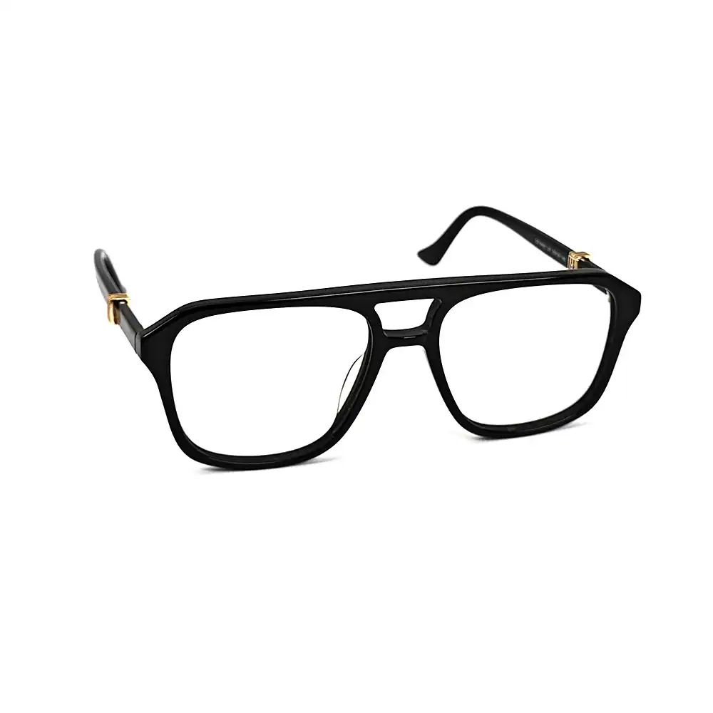Black Modern Pilot Eyeglasses - 1494S 3 Buy Black Modern Pilot Eyeglasses Online